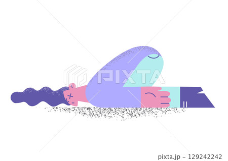 Emotional burnout and depression concept Emotional burnout and depression concept 129242242