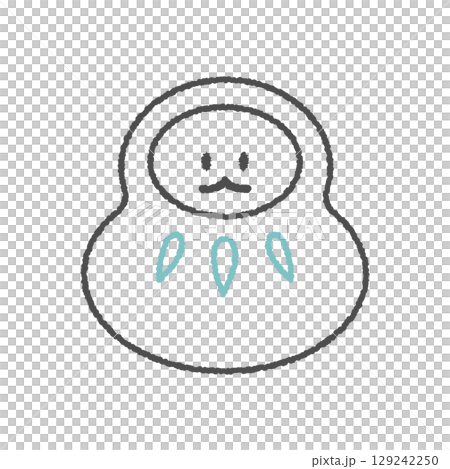 ダルマのアイコン 129242250