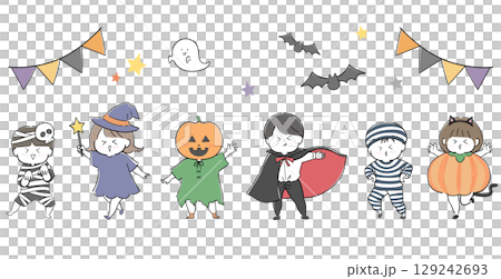 Halloween Fun! Kids Costume Set 129242693