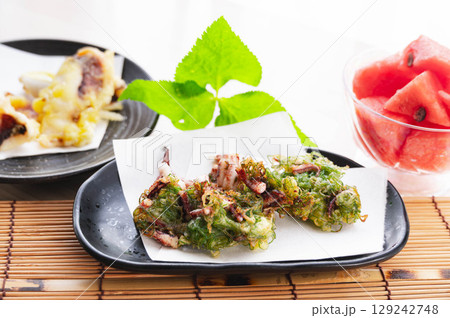 いかゲソのかき揚げ いかゲソのかき揚げ 129242748