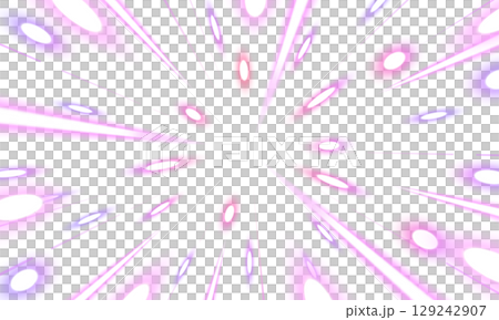 Beam radiation illustration 129242907