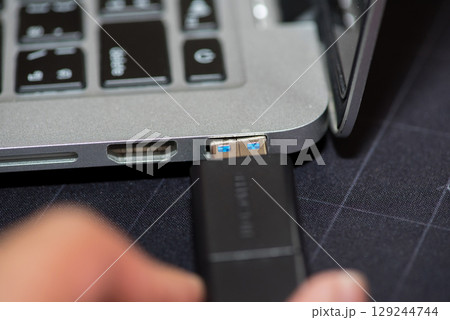 Abstract, Close up at electronic circuits, we see the technology of the mainboard, which is the important background of the computer.logic board,cpu motherboard,Main board,system board,mobo	 129244744