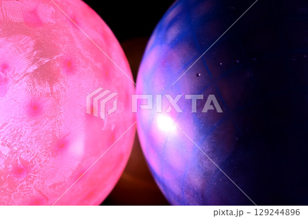 ヨーヨーのクローズアップ 129244896