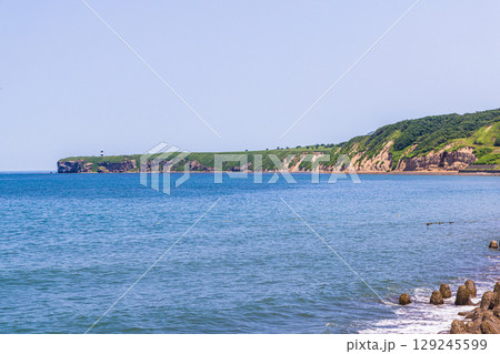 【北海道_網走市】能取岬と能取湖畔 6月 7月 【北海道_網走市】能取岬と能取湖畔 6月 7月 129245599