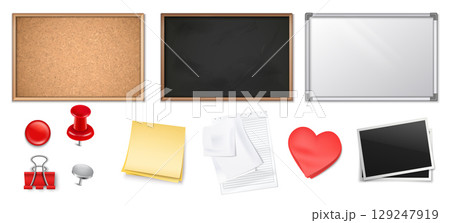 Vision Board Realistic Original set 129247919