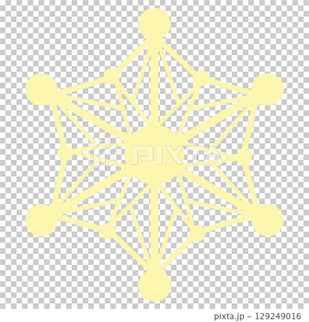 Light yellow snowflake lace Light yellow snowflake lace 129249016