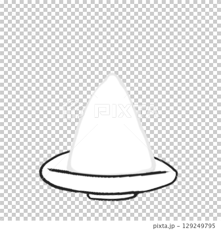 盛り塩　シンプル 129249795