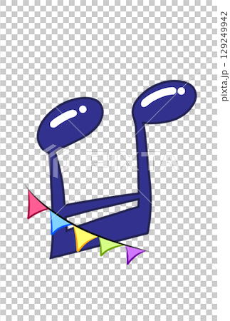 旗の付いた音符 129249942