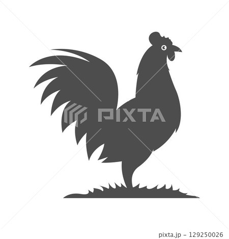 Chicken logo icon design Chicken logo icon design 129250026