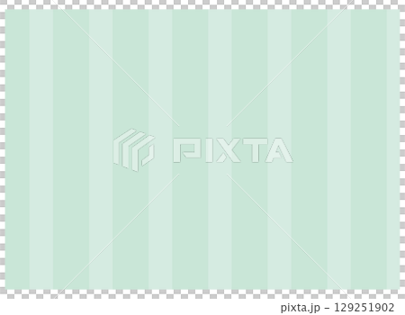 Simple striped background material - Green 129251902