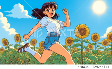 花畑少女 129254153