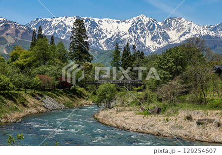 白馬の残雪 129254607