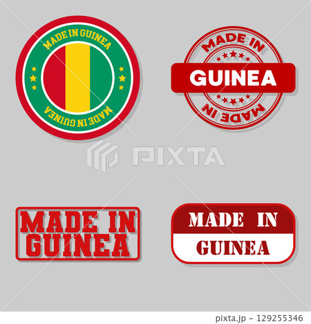 Set of stamps made in Guinea 129255346