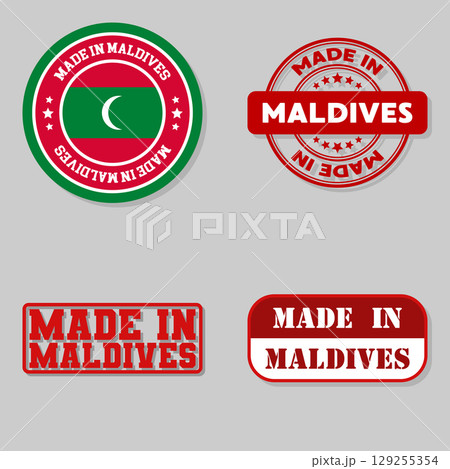Set of stamps made in Maldives Set of stamps made in Maldives 129255354