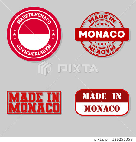 Set of stamps made in Monaco Set of stamps made in Monaco 129255355