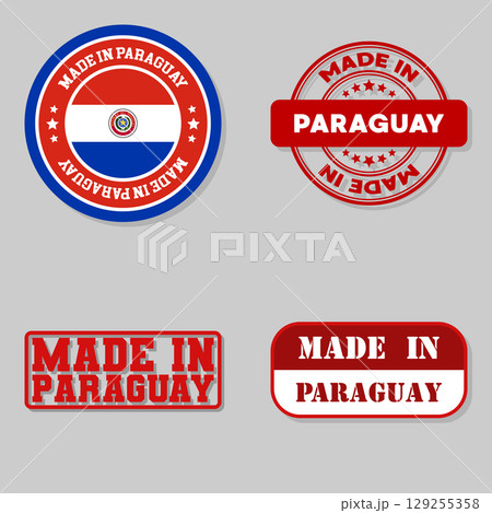 Set of stamps made in Paraguay 129255358