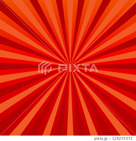 Abstract vector red background rays in retro style Abstract vector red background rays in retro style 129255372
