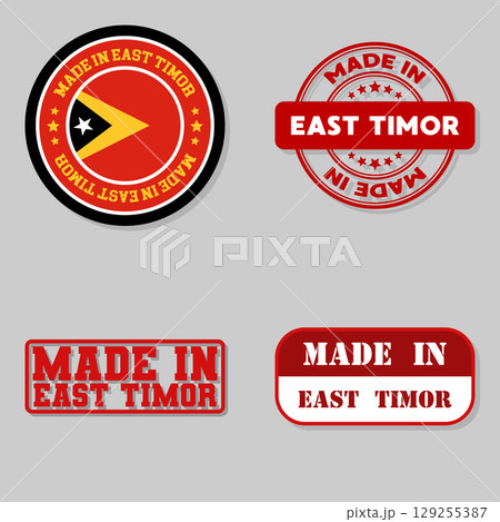 Set of stamps made in East Timor Set of stamps made in East Timor 129255387