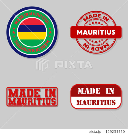 Set of stamps made in Mauritius 129255550