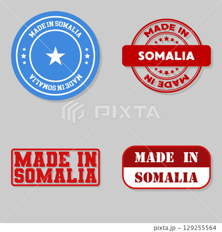 Set of stamps made in Somalia 129255564