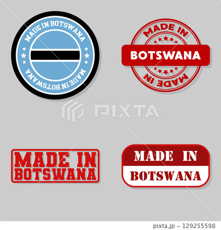 Set of stamps made in Botswana 129255598