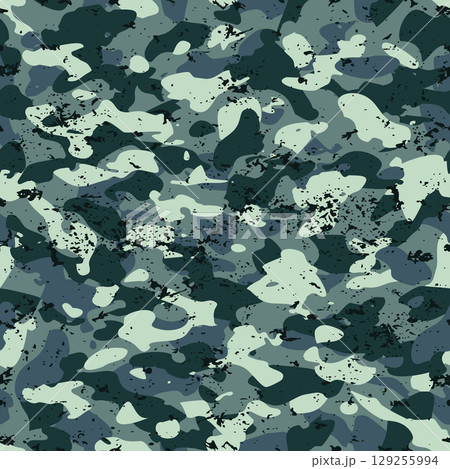 Seamless in digital camouflage style grunge Seamless in digital camouflage style grunge 129255994