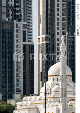 Sheikh Rashid Bin Mohammed Mosque in Dubai, UAE. 129257464