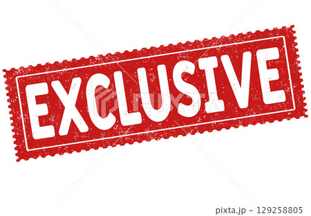 Exclusive grunge rubber stamp 129258805