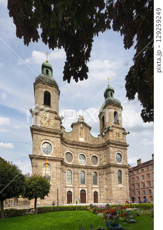 Cathedral of St. James in Innsbruck, Austria 129259249