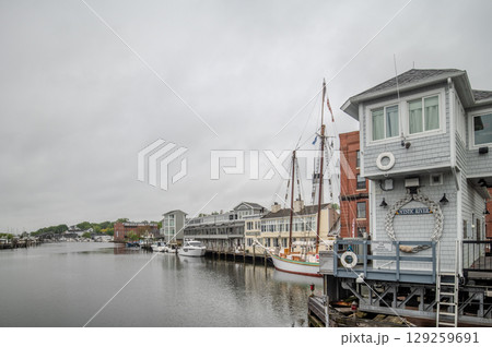 Mystic Seaport, is an outdoor recreated 19th century village and educational maritime museum. Mystic Seaport, is an outdoor recreated 19th century village and educational maritime museum. 129259691