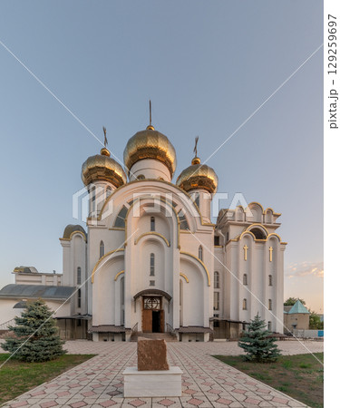Sobor Svyatogo Ravnoapostol'nogo Velikogo Knyazya Orthodox church in Bishkek Kygyzstan 129259697