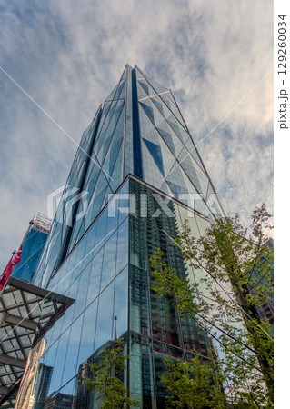 Street view in Toronto downtown, Ontario, Canada 129260034