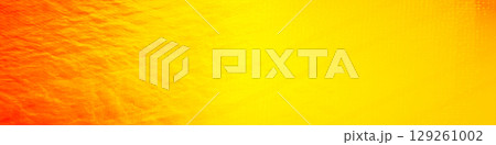 Yellow panorama abstract background for Banner, Poster, celebration, event and various design works 129261002
