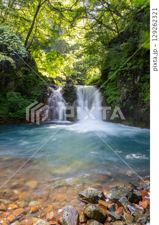 四万温泉 大泉の滝 四万温泉 大泉の滝 129262321