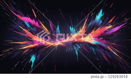 Luminous Pixel Trail Fusion 129263058