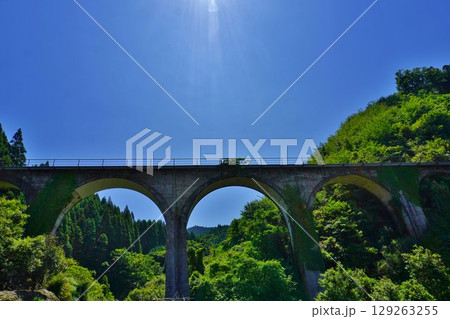 JR日田彦山線　めがね橋 129263255