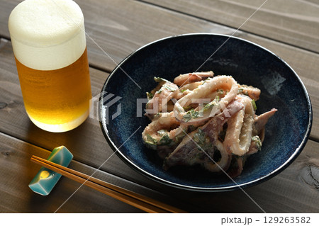 イカの明太マヨ和え 129263582