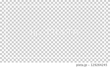 Simple frame, white line, cherry blossom pink background illustration, transparent PNG, vector 129264245