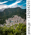 Aerial View Of Rocinha Favela In Rio De Janeiro: Dense Urban Landscape With Colorful Rooftops And Narrow Streets In The Largest Informal Settlement In Brazil 129264293