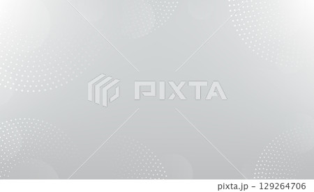 Abstract white copy space background with gray dynamic geometric shape. Vector illustration 129264706