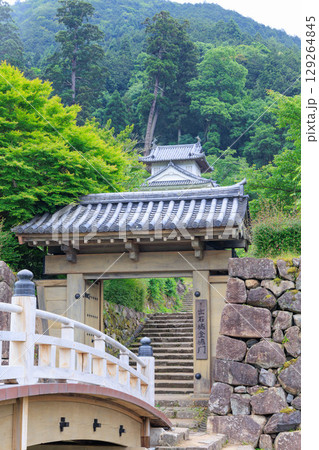 出石城　登城門　登城橋　城下町　時計台　兵庫県豊岡市出石町 129264845