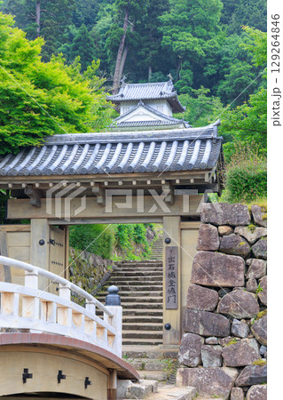 出石城　登城門　登城橋　城下町　時計台　兵庫県豊岡市出石町 129264846