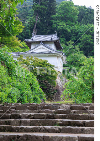 出石城 登城門 登城橋 城下町 時計台 兵庫県豊岡市出石町 出石城 登城門 登城橋 城下町 時計台 兵庫県豊岡市出石町 129264855