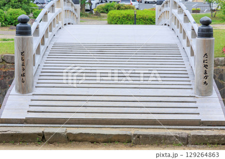 出石城　登城門　登城橋　城下町　時計台　兵庫県豊岡市出石町 129264863