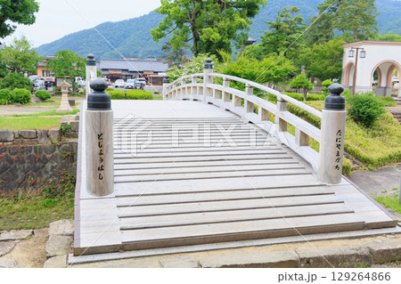 出石城　登城門　登城橋　城下町　時計台　兵庫県豊岡市出石町 129264866