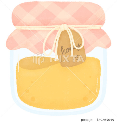 Honey bottle  129265049