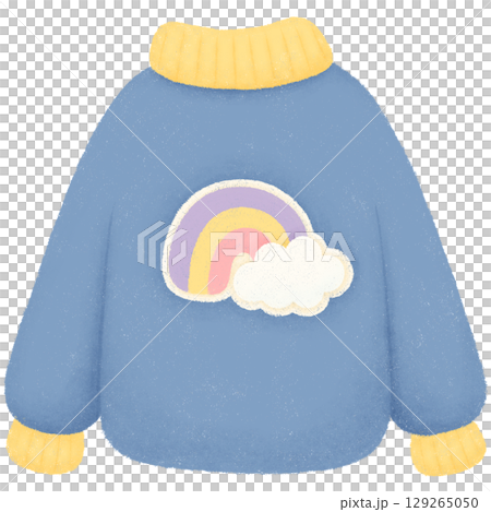 Blue sweater  129265050