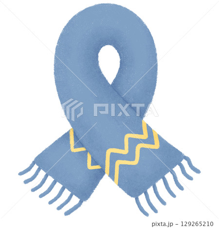 Blue scarf  129265210