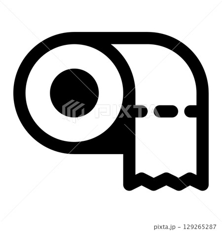 toilet roll icon toilet roll icon 129265287