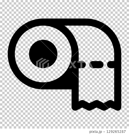 toilet roll icon toilet roll icon 129265287